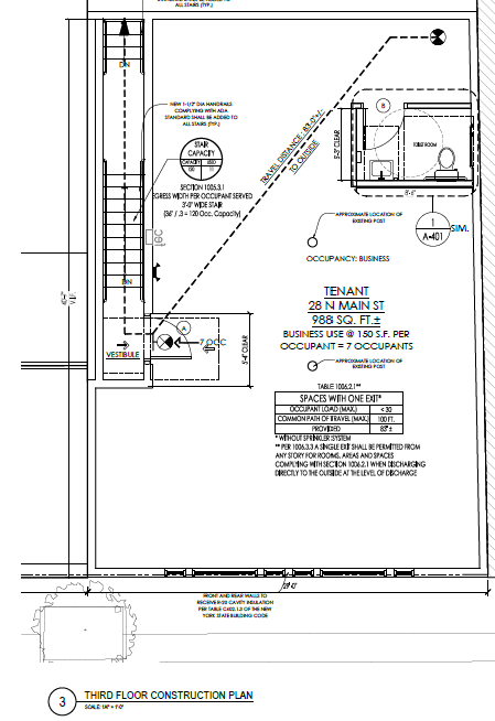 28 N Main - Floorplan 3rd Floor